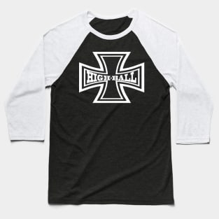 Iron Cross High-Ball Motorcycle Baseball T-Shirt